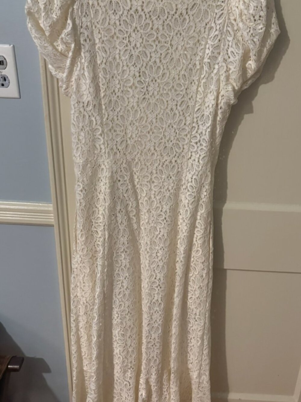 Designer Lace Bridal Shower Dress - Ivory - Mr. Larkin - Size M - Never Worn!!! - Picture 4 of 5